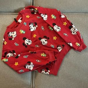 Mickey and Minnie Christmas Sweater